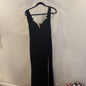 City Studio Black Maxi Dress